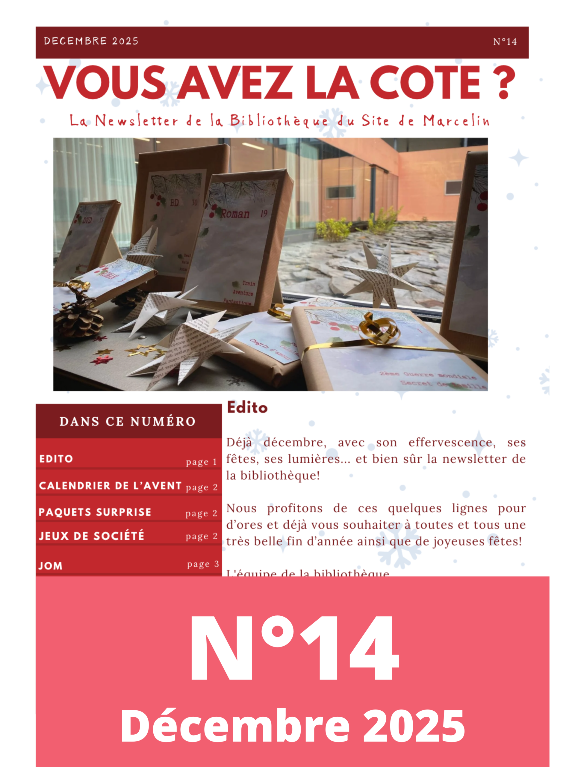 Newsletter n°14